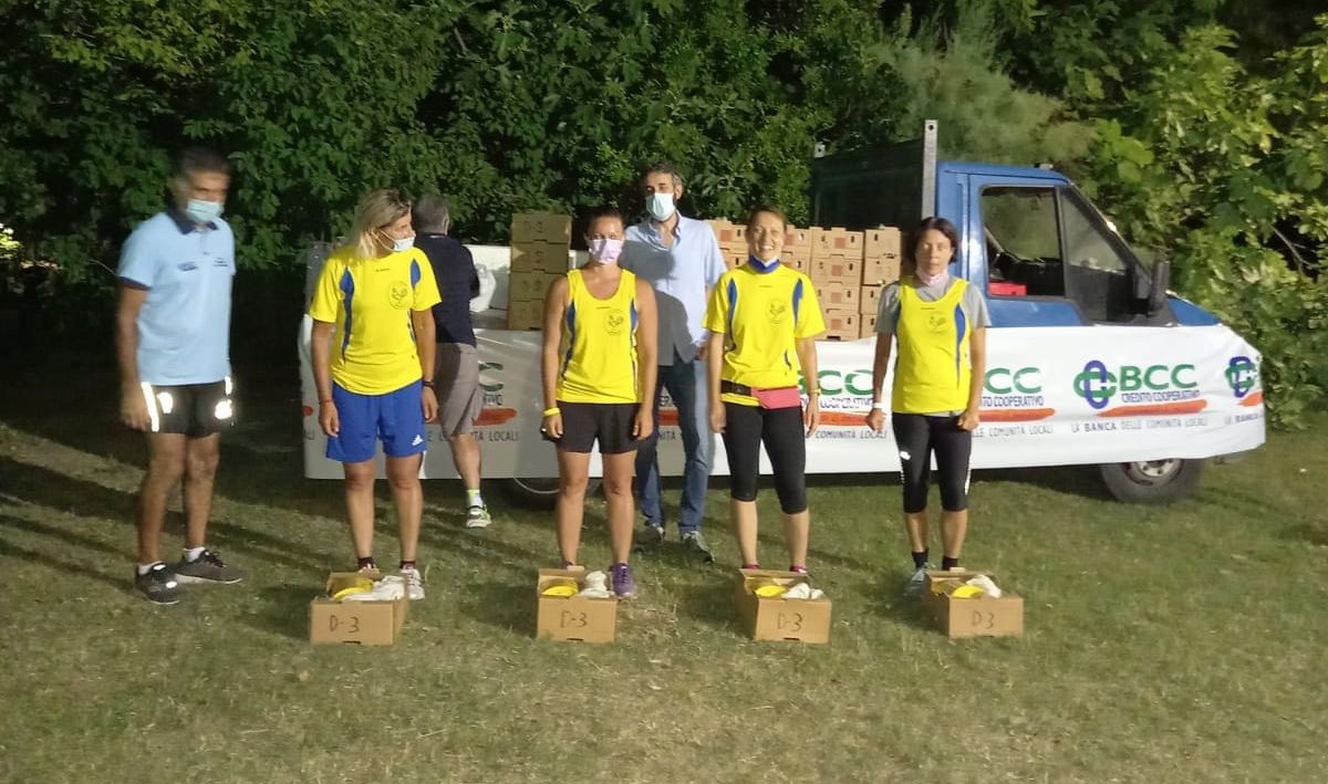 Cotignola: Staffetta 4x1,3 - 23 luglio 2021